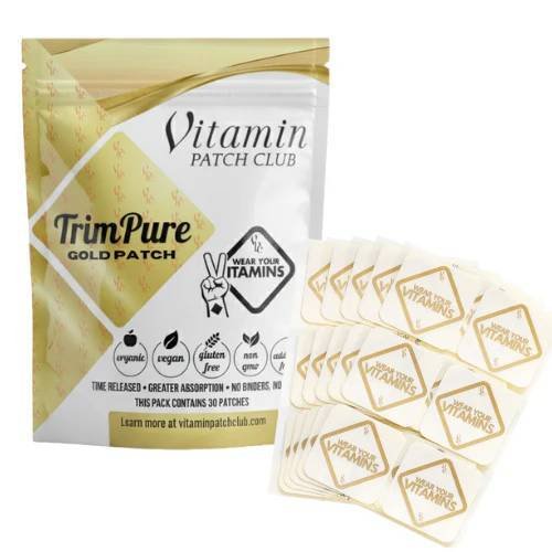 Weight loss patch TrimPure Gold Patch helping reduce belly fat naturally
